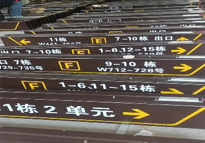 泰和县广告标识中，常见的几种安装方式。