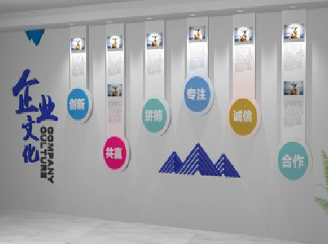 泰和县企业文化墙需要传递什么办公文化？